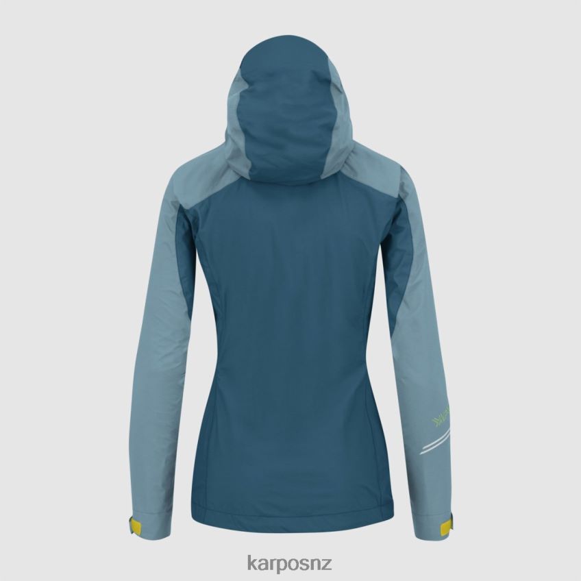 Jacket| CORSAIR/ADRIATIC BLUE 0848P81033 Karpos LOT RAIN W JACKET Women
