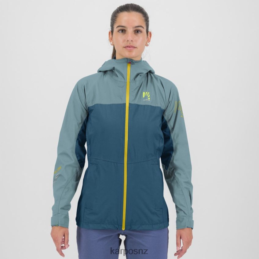Jacket| CORSAIR/ADRIATIC BLUE 0848P81033 Karpos LOT RAIN W JACKET Women
