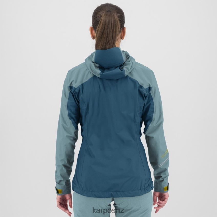 Jacket| CORSAIR/ADRIATIC BLUE 0848P81033 Karpos LOT RAIN W JACKET Women