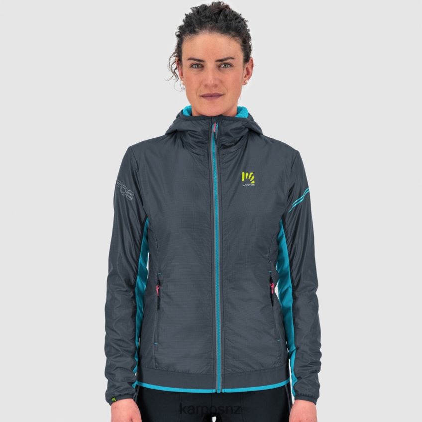 Jacket| DARK SLATE/BLUE ATOLL 0848P81014 Karpos FEDERA W JACKET Women