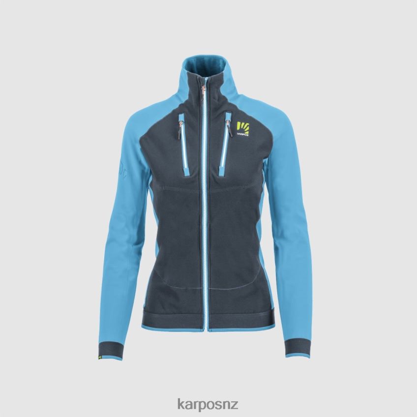 Jacket| DARK SLATE/BLUE ATOLL 0848P81075 Karpos ALAGNA EVO W JACKET Women