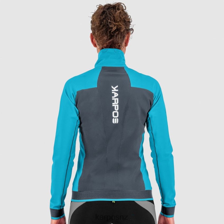 Jacket| DARK SLATE/BLUE ATOLL 0848P81075 Karpos ALAGNA EVO W JACKET Women