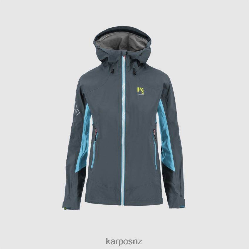 Jacket| DARK SLATE/BLUE ATOLL 0848P8967 Karpos STORM EVO W JACKET Women