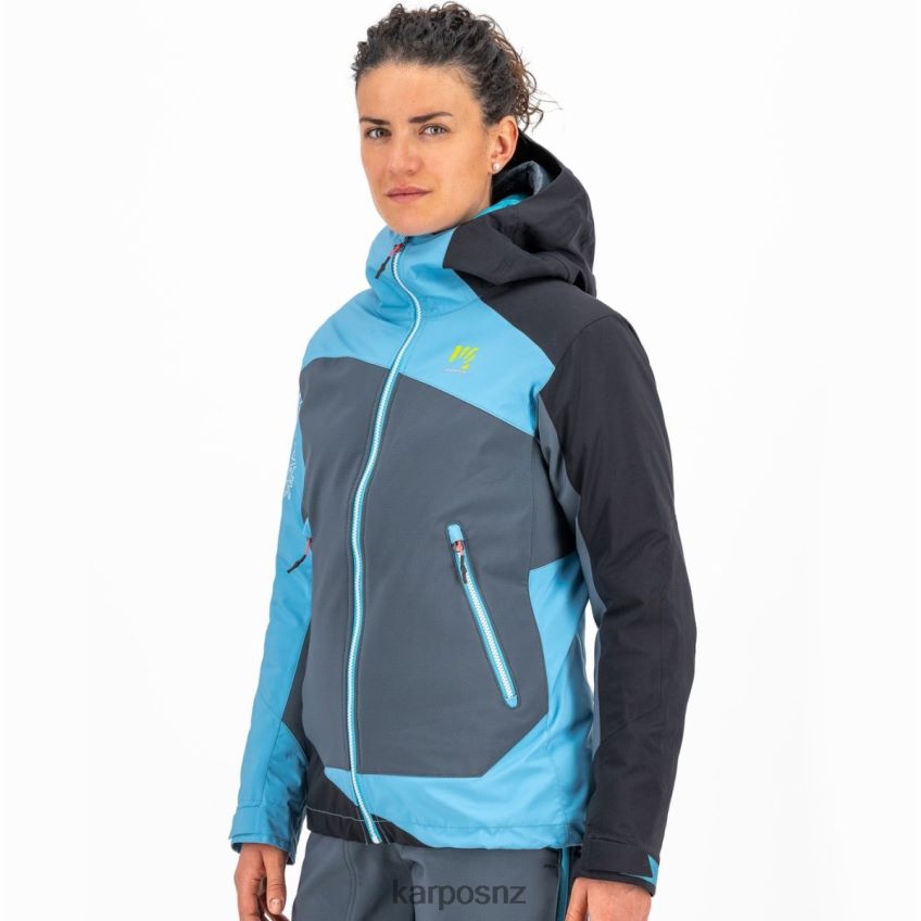 Jacket| DARK SLATE/BLUE ATOLL/BLACK 0848P8977 Karpos MARMOLADA W JACKET Women