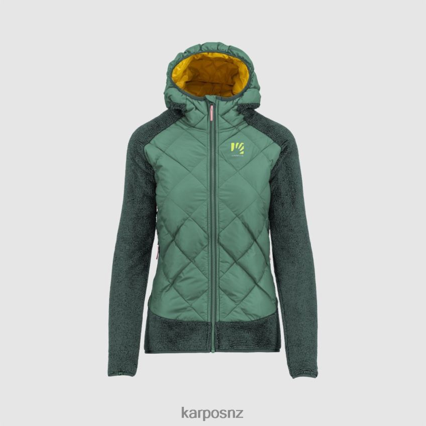 Jacket| FROSTY S./JUNGLE GREEN 0848P81052 Karpos MARMAROLE W JACKET Women