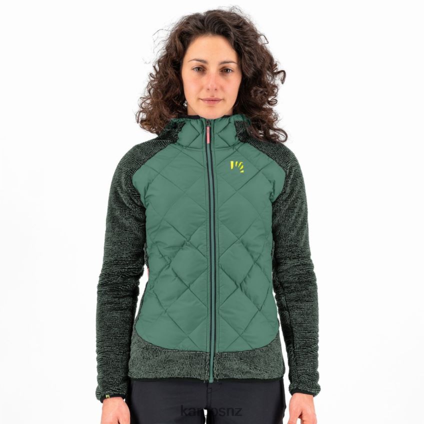 Jacket| FROSTY S./JUNGLE GREEN 0848P81052 Karpos MARMAROLE W JACKET Women