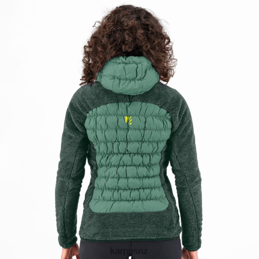 Jacket| FROSTY S./JUNGLE GREEN 0848P81052 Karpos MARMAROLE W JACKET Women