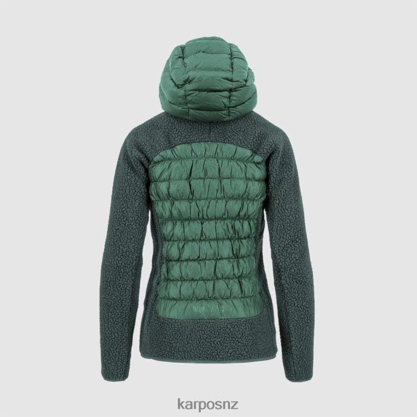 Jacket| FROSTY S/JUNGLE GREEN 0848P8995 Karpos MARMAROLE W TECH JACKET Women
