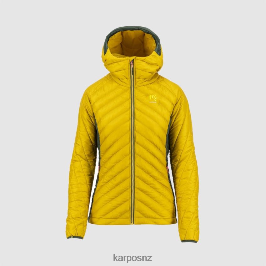 Jacket| GOLD FLAKE/JUNGLE GREEN 0848P81008 Karpos SAS PLAT W JACKET Women