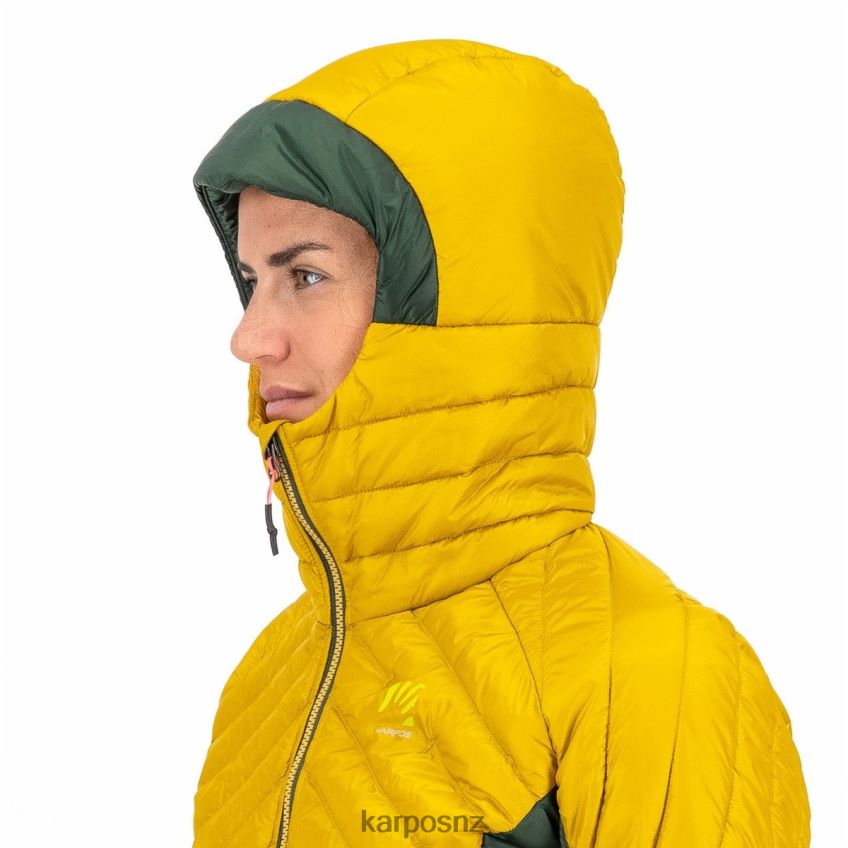 Jacket| GOLD FLAKE/JUNGLE GREEN 0848P81008 Karpos SAS PLAT W JACKET Women