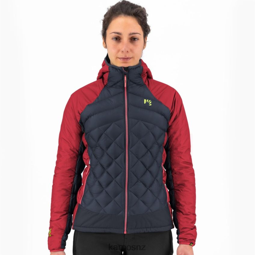 Jacket| INDIA INK/POINSETTIA 0848P8985 Karpos LASTEI ACTIVE PLUS W JACKET Women