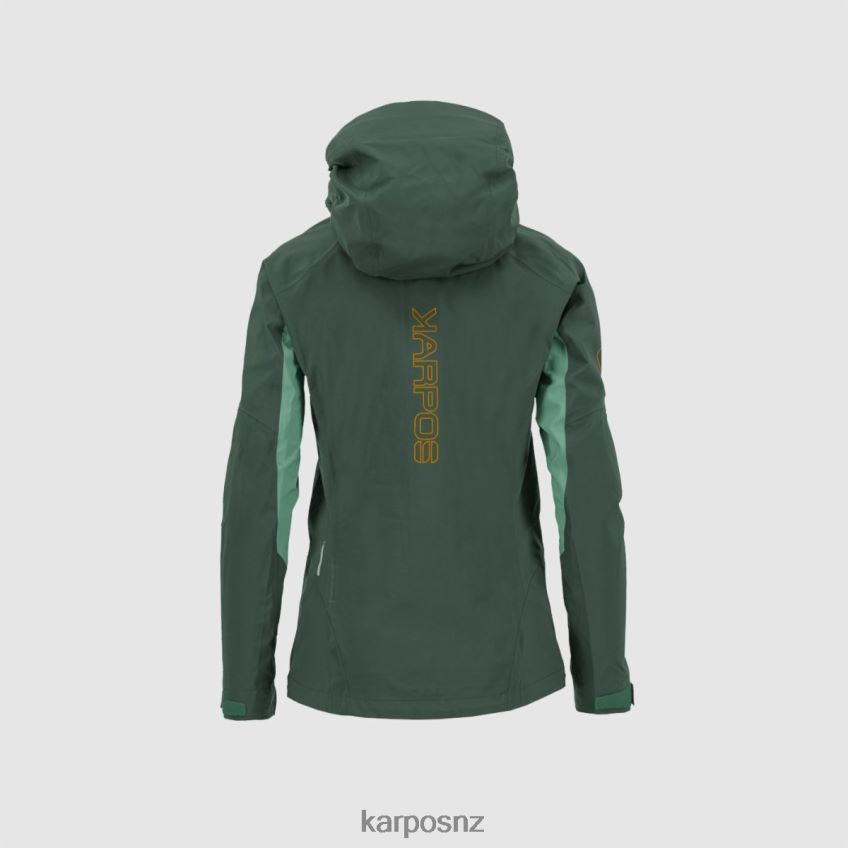 Jacket| JUNGLE GREEN/FROSTY S. 0848P8965 Karpos STORM EVO W JACKET Women