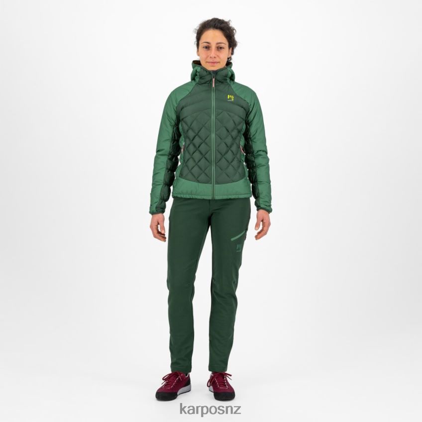 Jacket| JUNGLE GREEN/FROSTY S. 0848P8986 Karpos LASTEI ACTIVE PLUS W JACKET Women