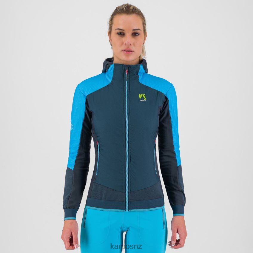 Jacket| MIDNIGHT/BLUE ATOLL 0848P81021 Karpos ALAGNA PLUS EVO W JACKET Women