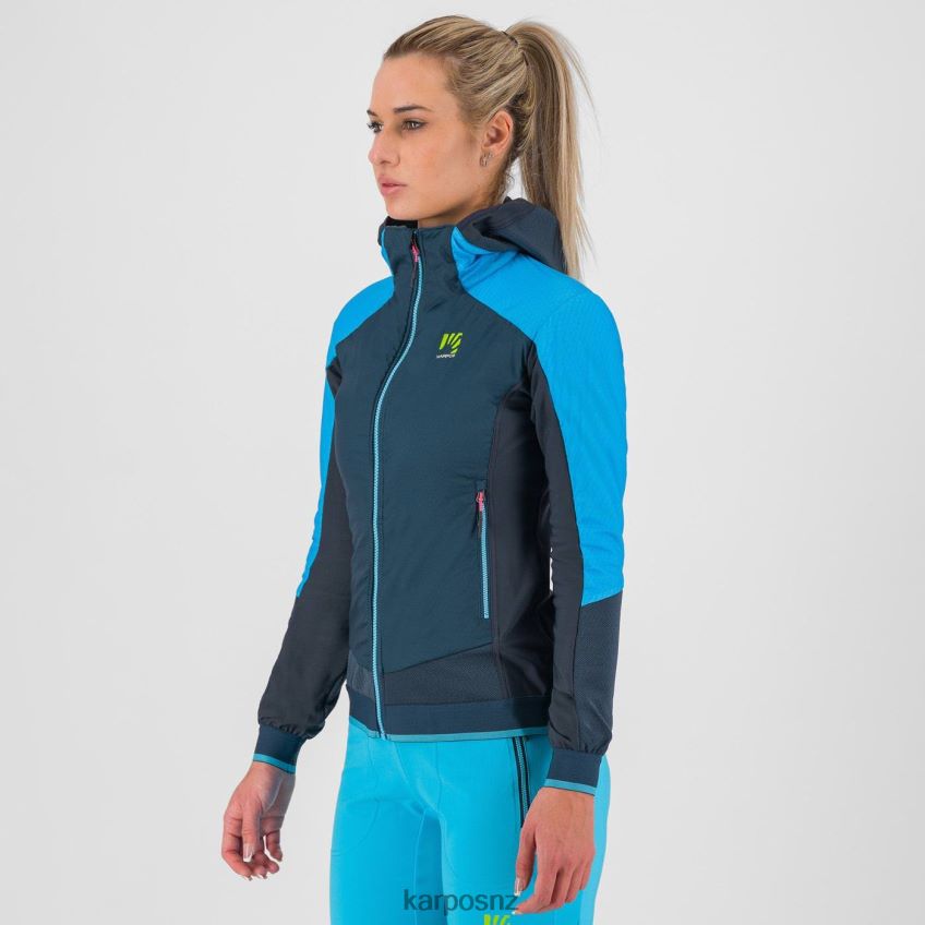 Jacket| MIDNIGHT/BLUE ATOLL 0848P81021 Karpos ALAGNA PLUS EVO W JACKET Women