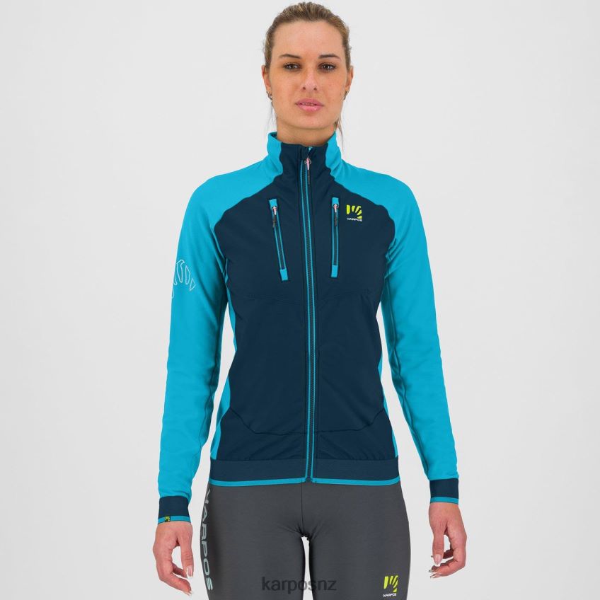 Jacket| MIDNIGHT/BLUE ATOLL 0848P81077 Karpos ALAGNA EVO W JACKET Women