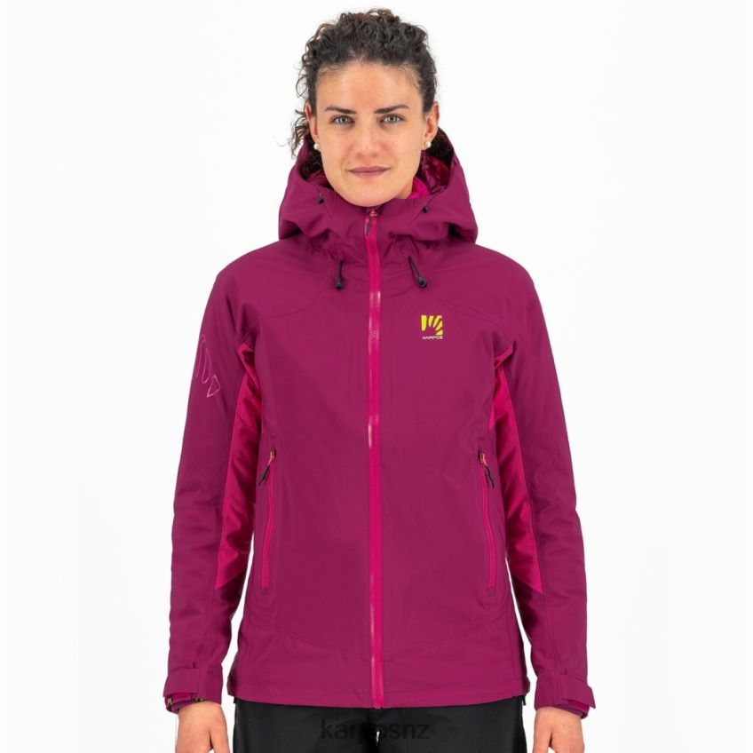 Jacket| RASPBERRY R./CABARET 0848P8966 Karpos STORM EVO W JACKET Women
