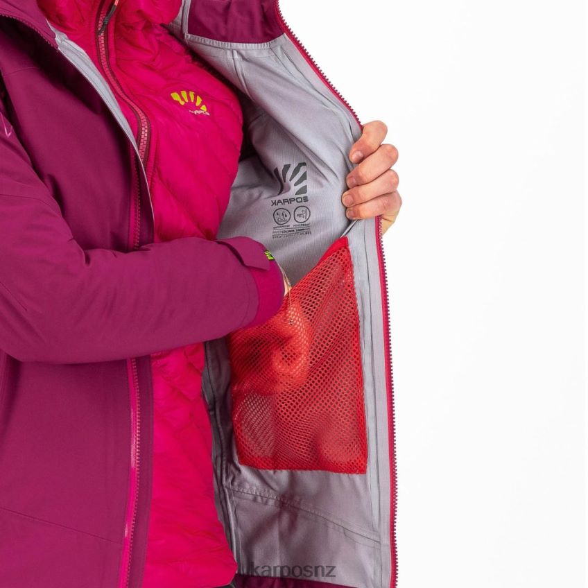 Jacket| RASPBERRY R./CABARET 0848P8966 Karpos STORM EVO W JACKET Women