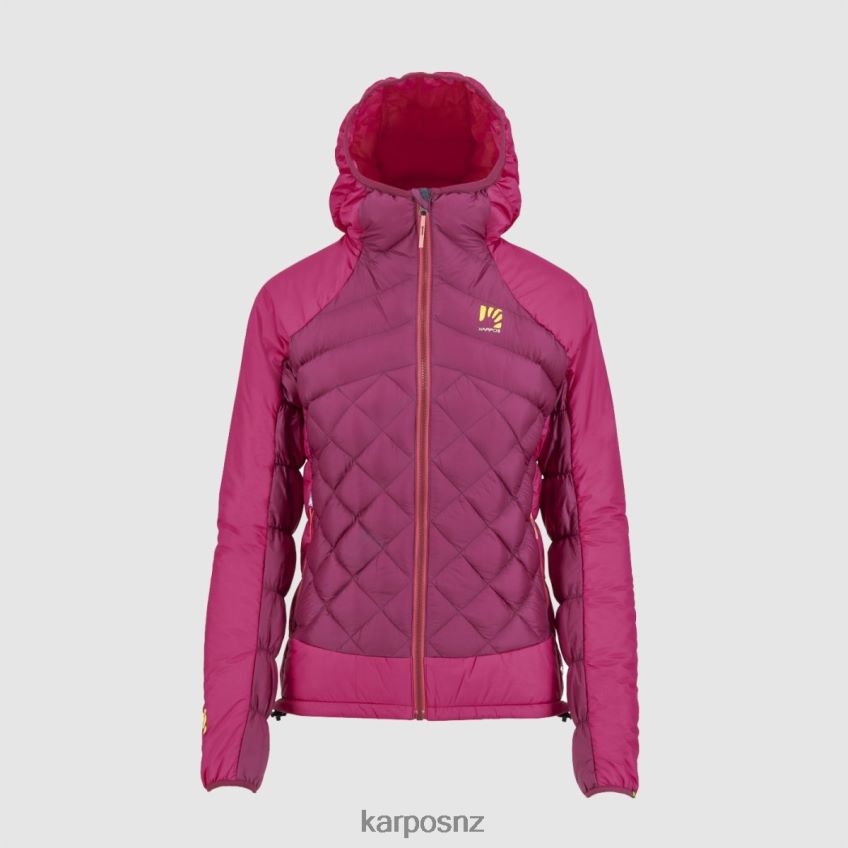 Jacket| RASPBERRY R/CABARET 0848P8987 Karpos LASTEI ACTIVE PLUS W JACKET Women