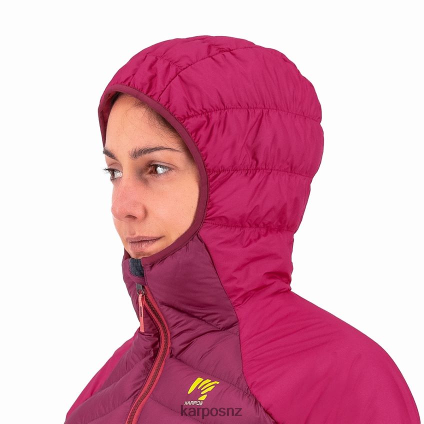 Jacket| RASPBERRY R/CABARET 0848P8987 Karpos LASTEI ACTIVE PLUS W JACKET Women