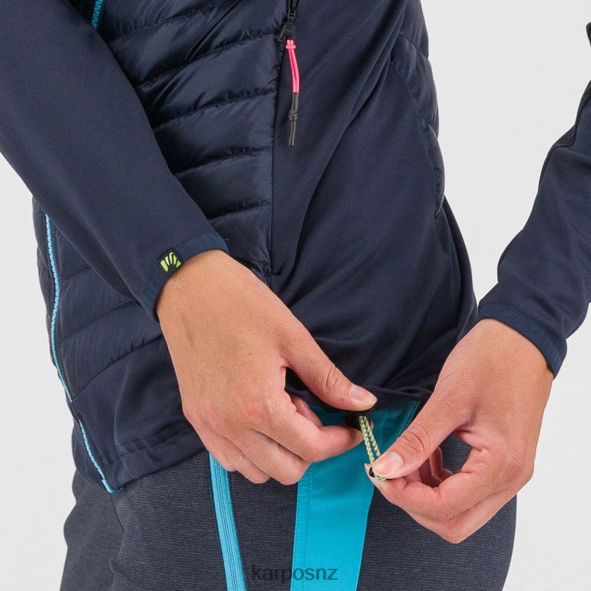 Jacket| SKY CAPTAIN/BLUE ATOLL 0848P81040 Karpos SASS DE MURA W JACKET Women