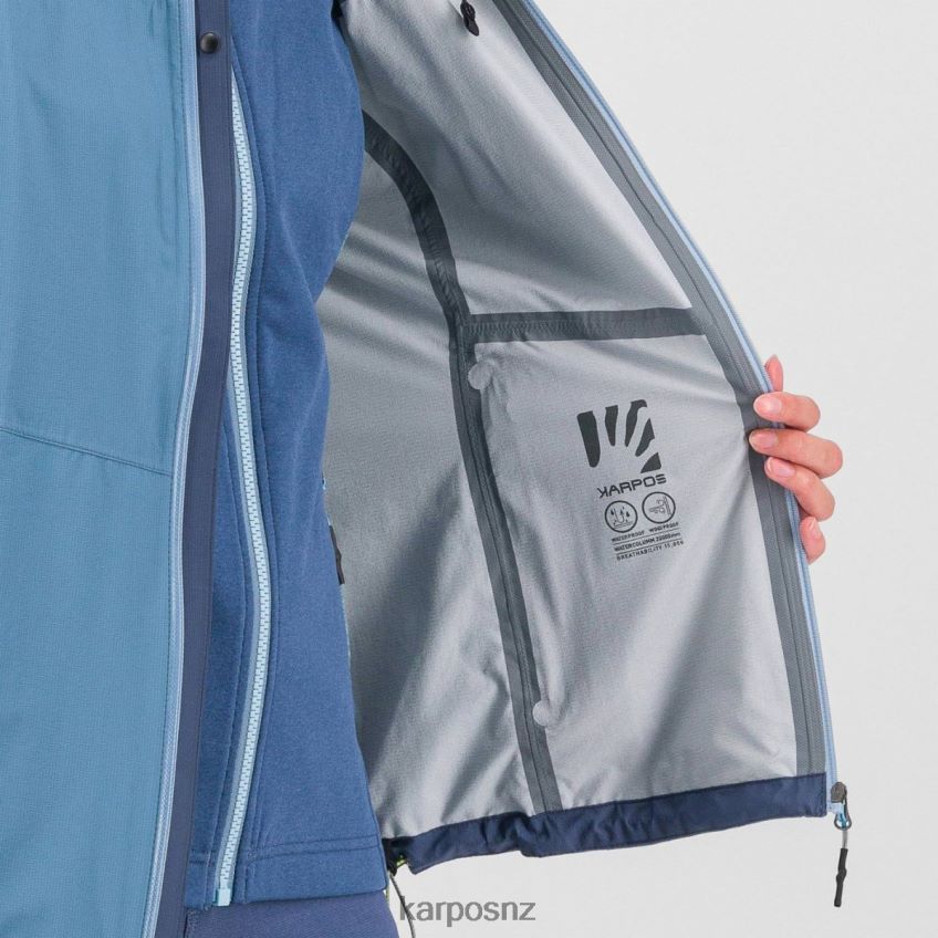 Jacket| SPRING LAKE/VINTAGE INDIGO 0848P81034 Karpos LOT RAIN W JACKET Women