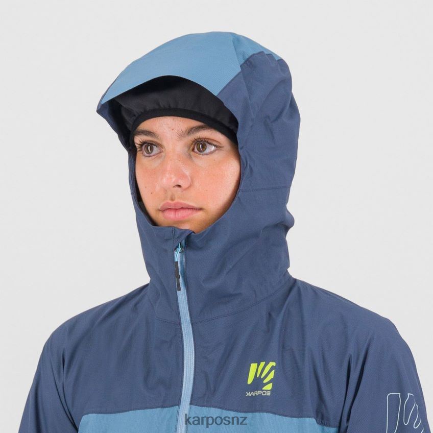 Jacket| SPRING LAKE/VINTAGE INDIGO 0848P81034 Karpos LOT RAIN W JACKET Women