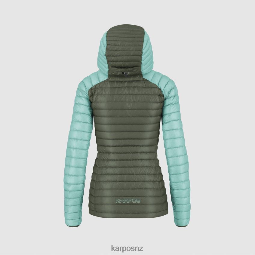 Jacket| THYME/AQUA SKY 0848P8958 Karpos ALAGNA DOWN W JACKET Women