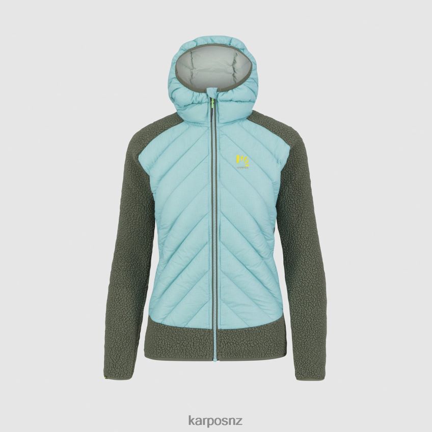 Jacket| THYME/AQUA SKY 0848P8994 Karpos MARMAROLE W TECH JACKET Women
