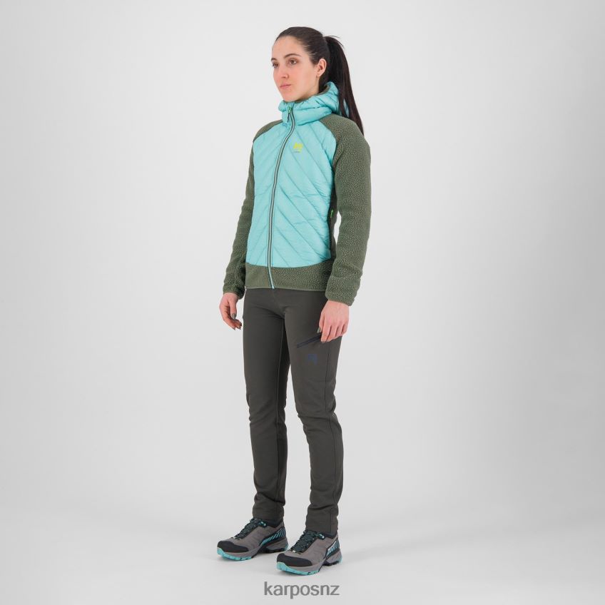 Jacket| THYME/AQUA SKY 0848P8994 Karpos MARMAROLE W TECH JACKET Women