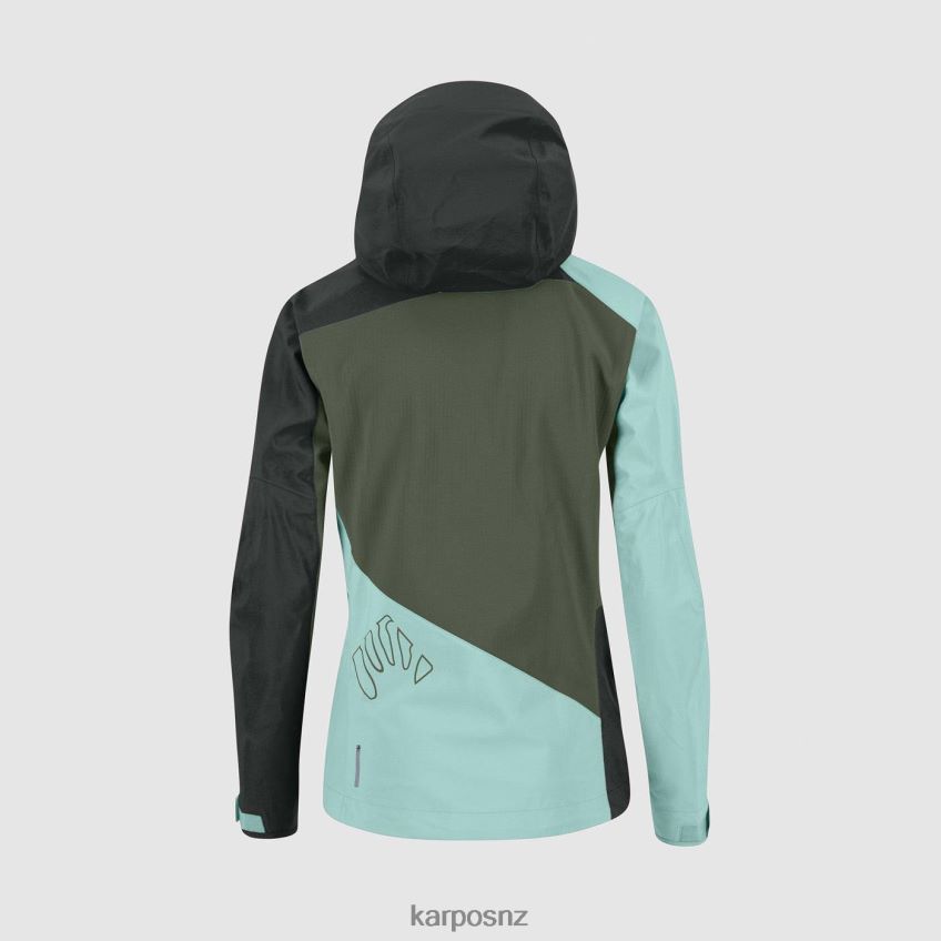 Jacket| THYME/AQUA SKY/BLACK SAND 0848P8978 Karpos MARMOLADA W JACKET Women