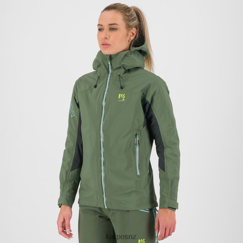 Jacket| THYME/BLACK SAND 0848P8969 Karpos STORM EVO W JACKET Women