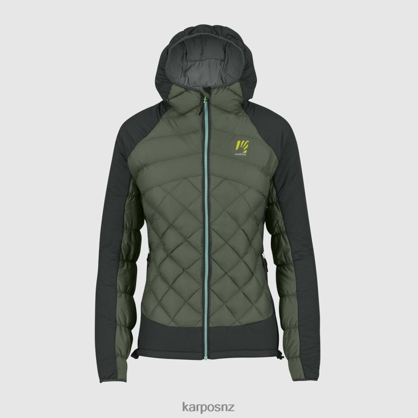 Jacket| THYME/BLACK SAND 0848P8989 Karpos LASTEI ACTIVE PLUS W JACKET Women