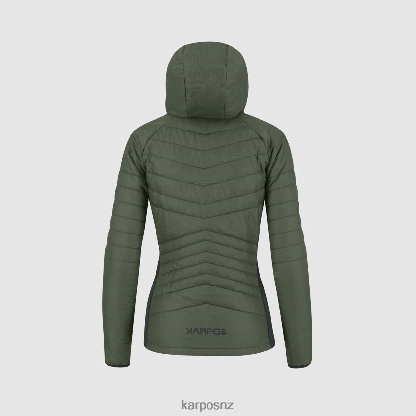 Jacket| THYME/BLACK SAND 0848P8998 Karpos PIAN LONGHI W JACKET Women