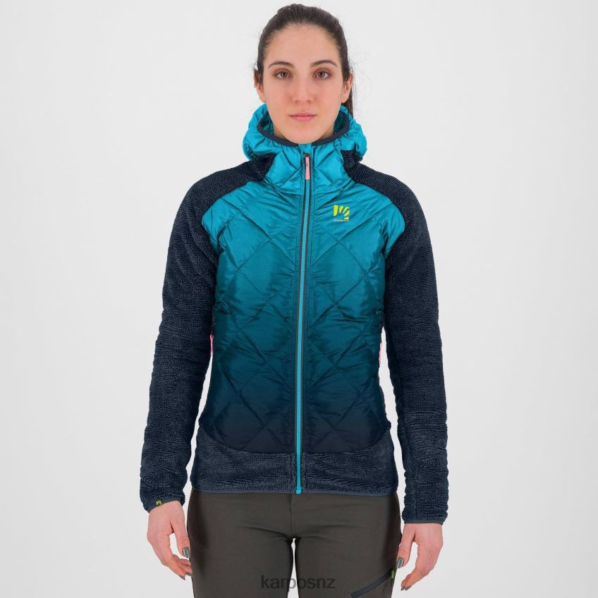 Jacket| VULCAN/BLUE ATOLL 0848P81030 Karpos SMART W MARMAROLE JACKET Women