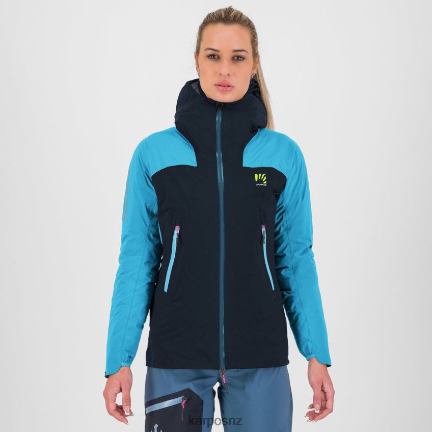 Jacket| VULCAN/BLUE ATOLL 0848P8953 Karpos VALSESIA SHELL W JACKET Women