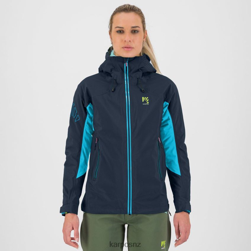 Jacket| VULCAN/BLUE ATOLL 0848P8968 Karpos STORM EVO W JACKET Women