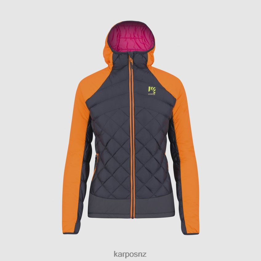 Jacket| VULCAN/VIBRANT ORANGE 0848P8982 Karpos LASTEI ACTIVE PLUS W JACKET Women