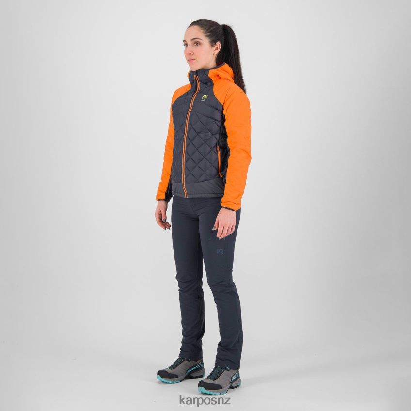 Jacket| VULCAN/VIBRANT ORANGE 0848P8982 Karpos LASTEI ACTIVE PLUS W JACKET Women
