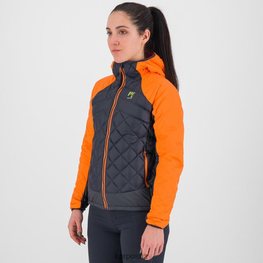 Jacket| VULCAN/VIBRANT ORANGE 0848P8982 Karpos LASTEI ACTIVE PLUS W JACKET Women