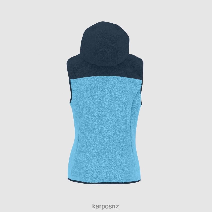 Vest| BLUE ATOLL/MIDNIGHT 0848P81093 Karpos 80\'S HOODIE W VEST Women