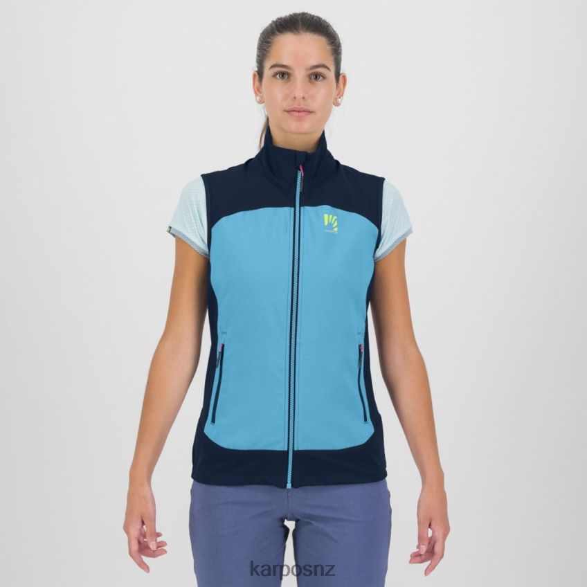Vest| BLUE ATOLL/SKY CAPTAIN 0848P81101 Karpos PARETE W VEST Women