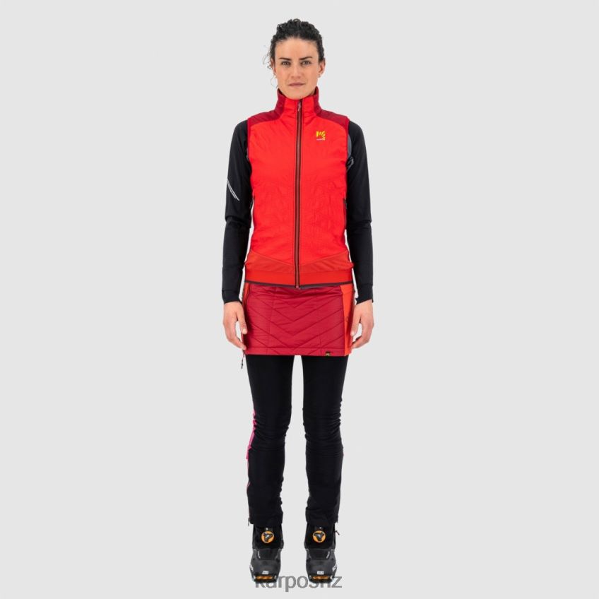 Vest| POINSETTIA/JESTER RED 0848P81082 Karpos ALAGNA PLUS EVO W VEST Women