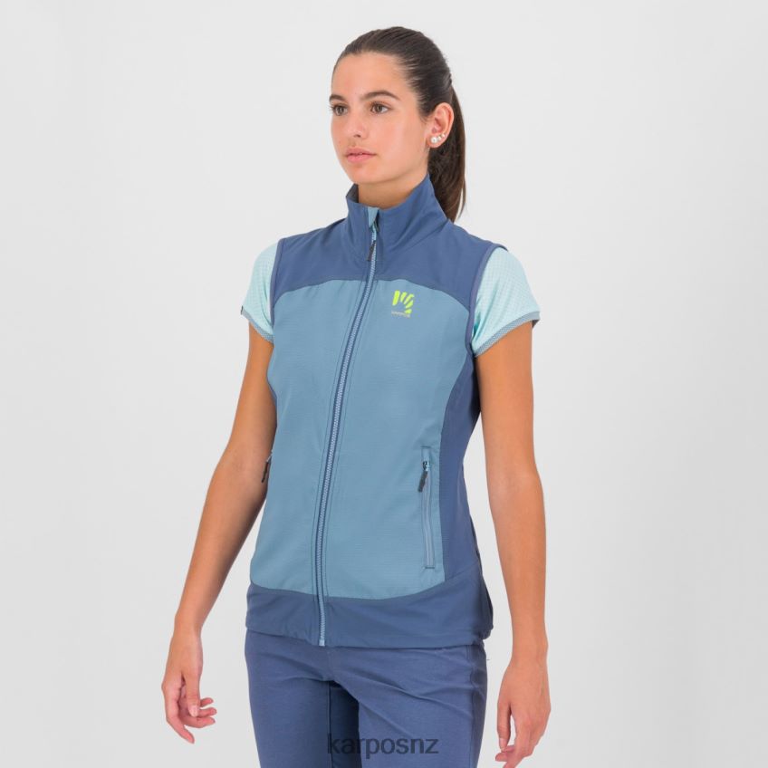 Vest| SPRING LAKE/VINTAGE INDIGO 0848P81103 Karpos PARETE W VEST Women