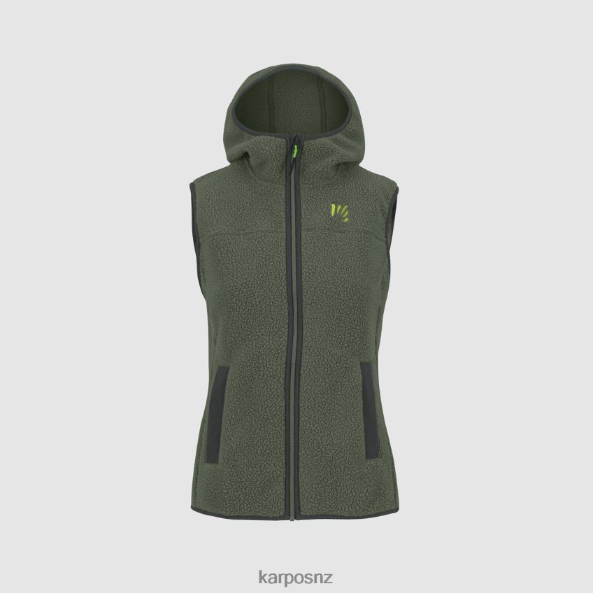 Vest| THYME 0848P81091 Karpos 80'S HOODIE W VEST Women