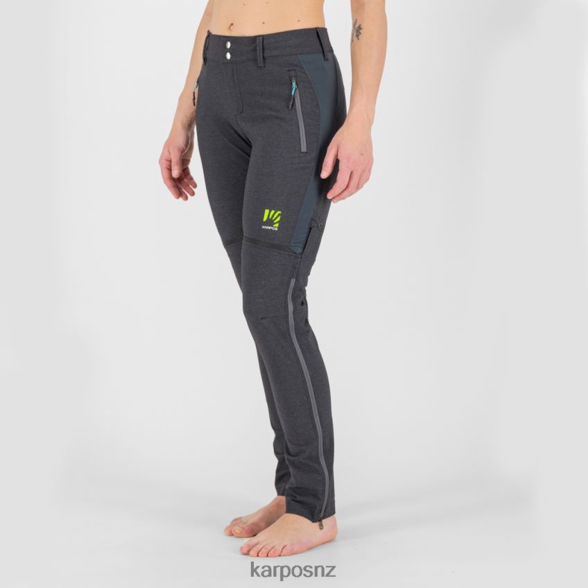 Pant| BLACK/DARK GREY 0848P81429 Karpos SANTA CROCE W ZIP-OFF PANTS Women