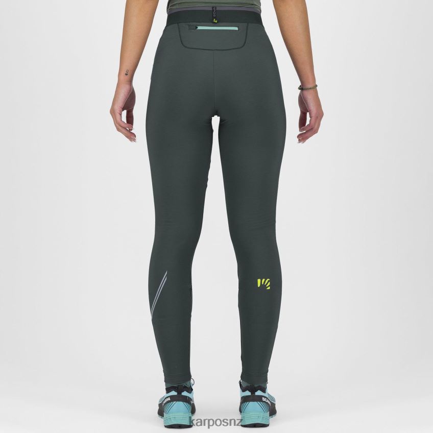 Pant| BLACK SAND/AQUA SKY 0848P81539 Karpos FEDERA W TIGHT Women