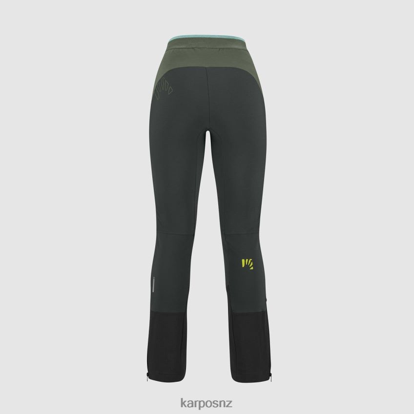 Pant| BLACK SAND/THYME 0848P81410 Karpos ALAGNA PLUS EVO W PANT Women