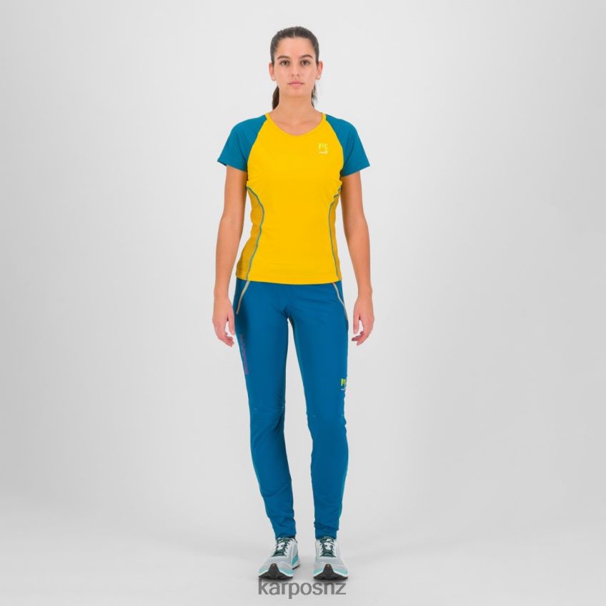 Pant| CORSAIR/LEMON CURRY 0848P81441 Karpos TRE CIME EVOLUTION W PANT Women