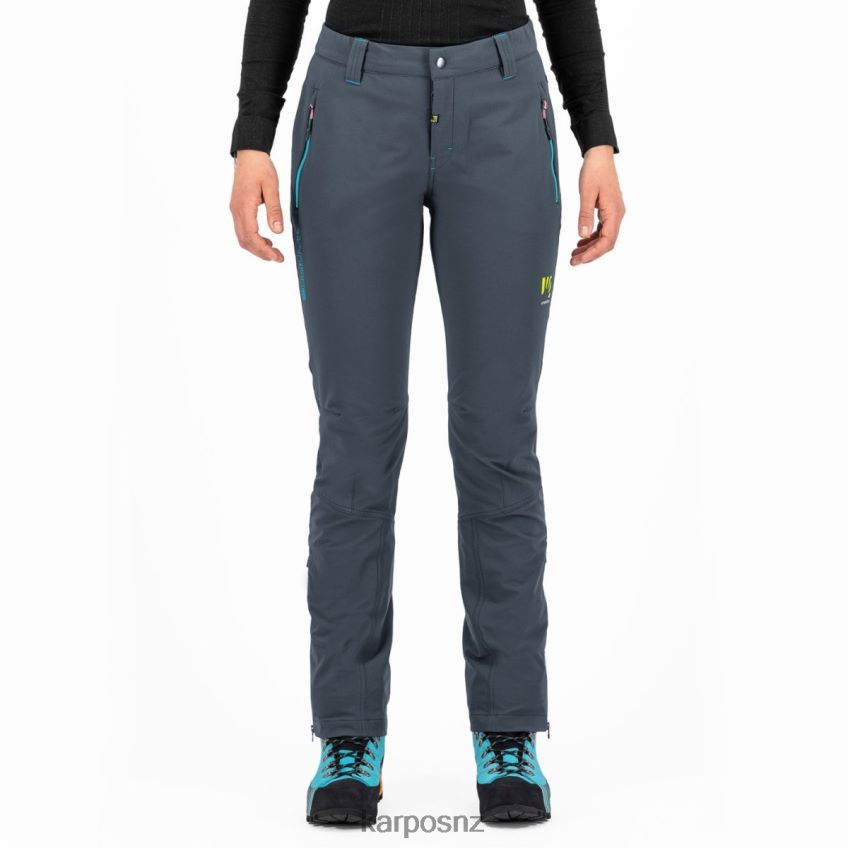 Pant| DARK SLATE/BLUE ATOLL 0848P81422 Karpos SAN MARTINO W PANT Women